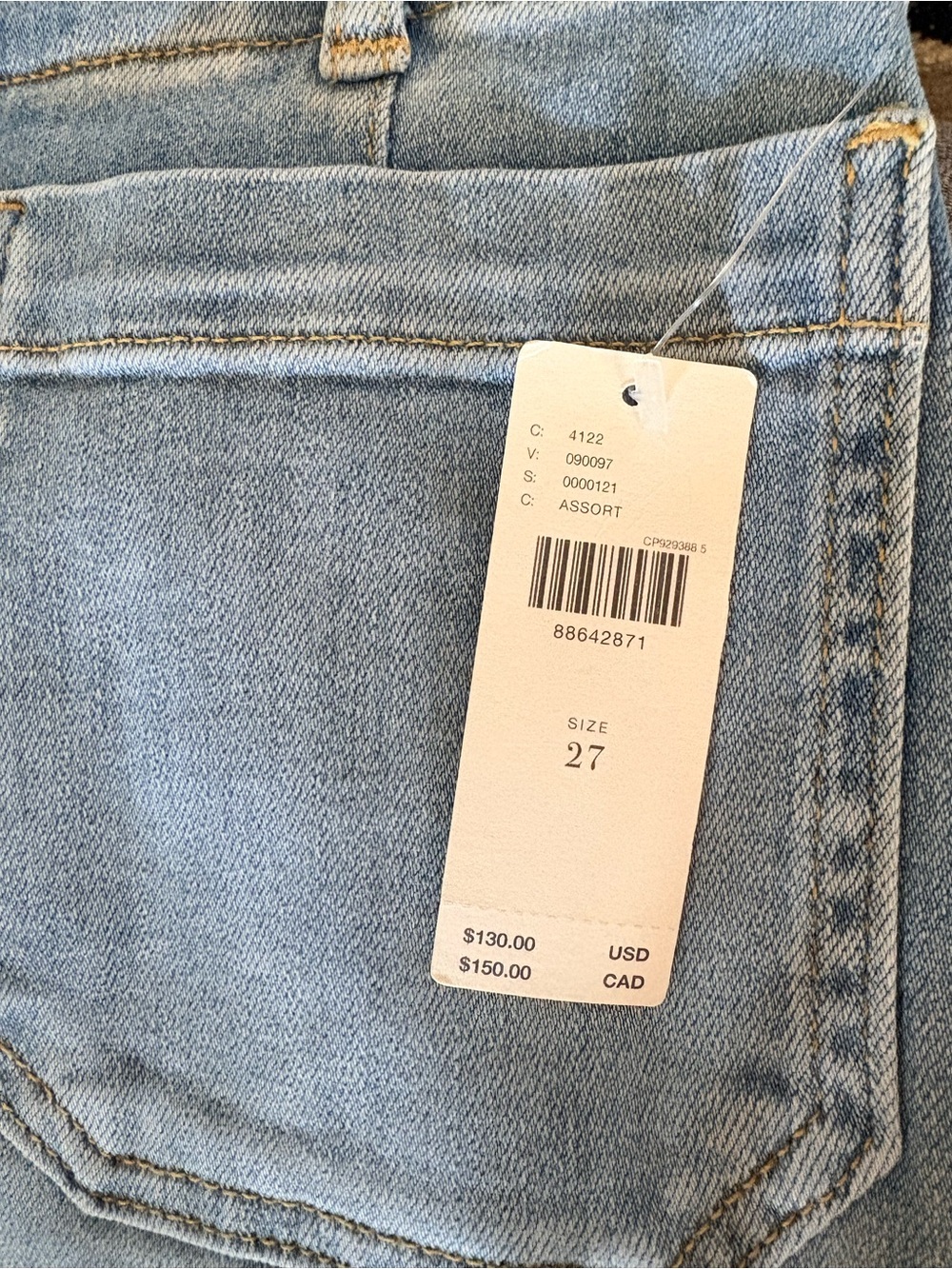 Maeve Colette High-Rise Wide-Leg Cropped Jeans, NEW - Picture 8 of 10
